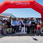 EN COTACACHI SE INAUGURAN NUEVAS OBRAS EN BARRIOS Y COMUNIDADES